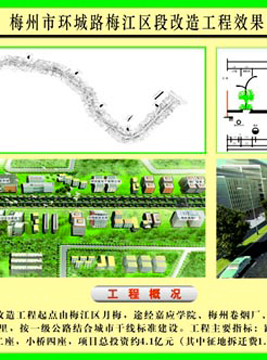梅州市环城路梅江区段改造工程BT项目